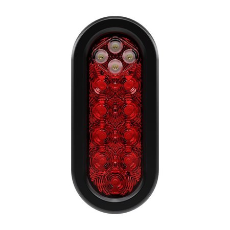 Abrams Fiesta 6" Oval LED Combo Stop Tail Turn & Reverse Light Fiesta-O13